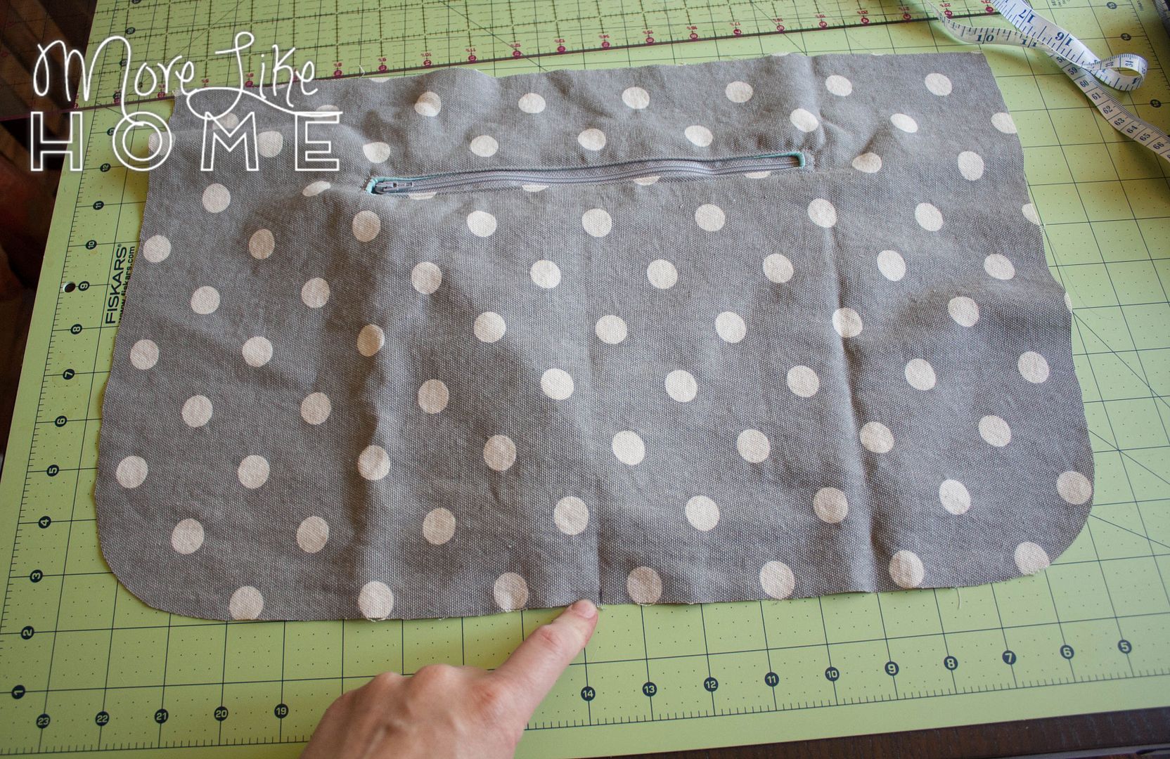 More Like Home Stroller Tote {free pattern & tutorial}